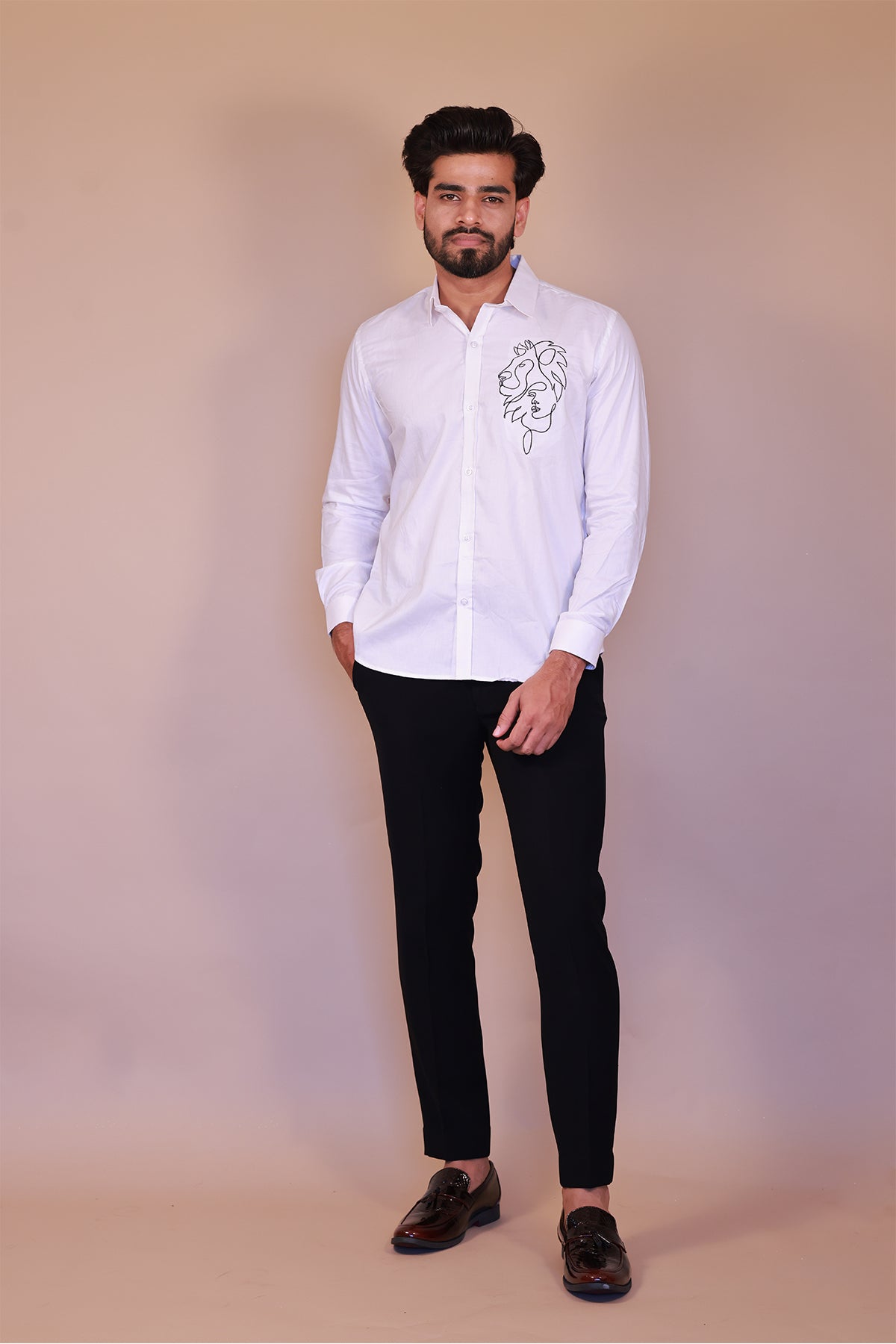 LionHeart Fusion Embroidery Shirt