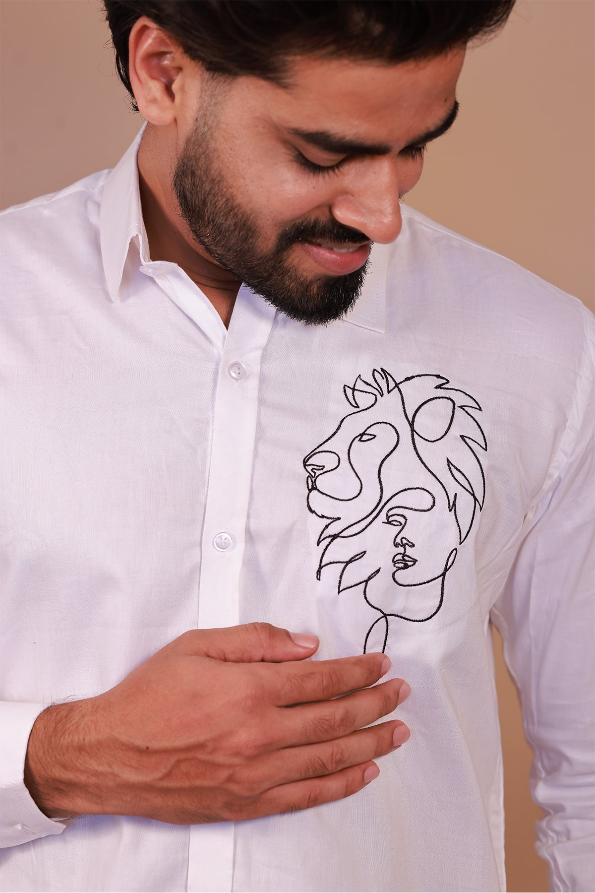 LionHeart Fusion Embroidery Shirt