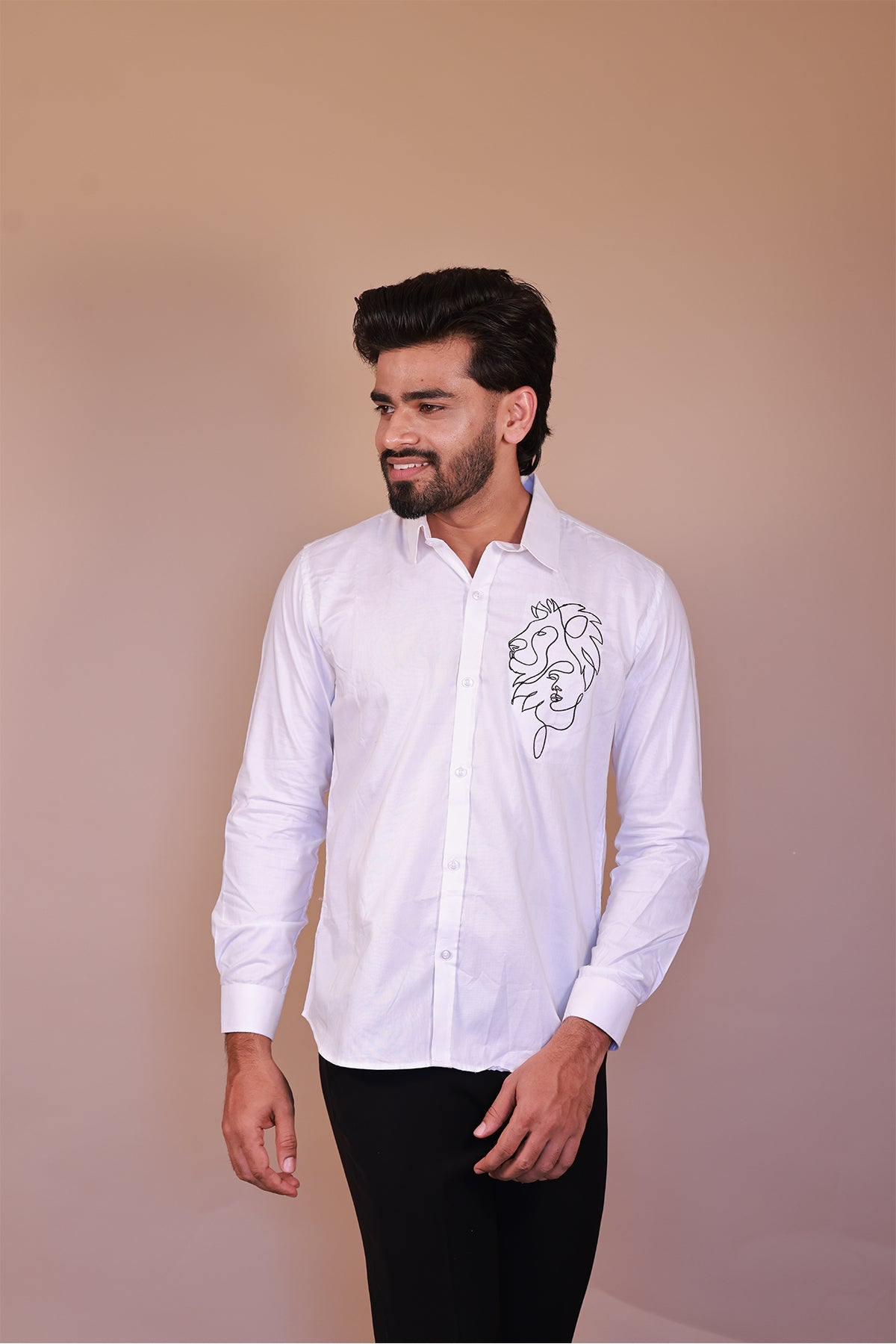 LionHeart Fusion Embroidery Shirt