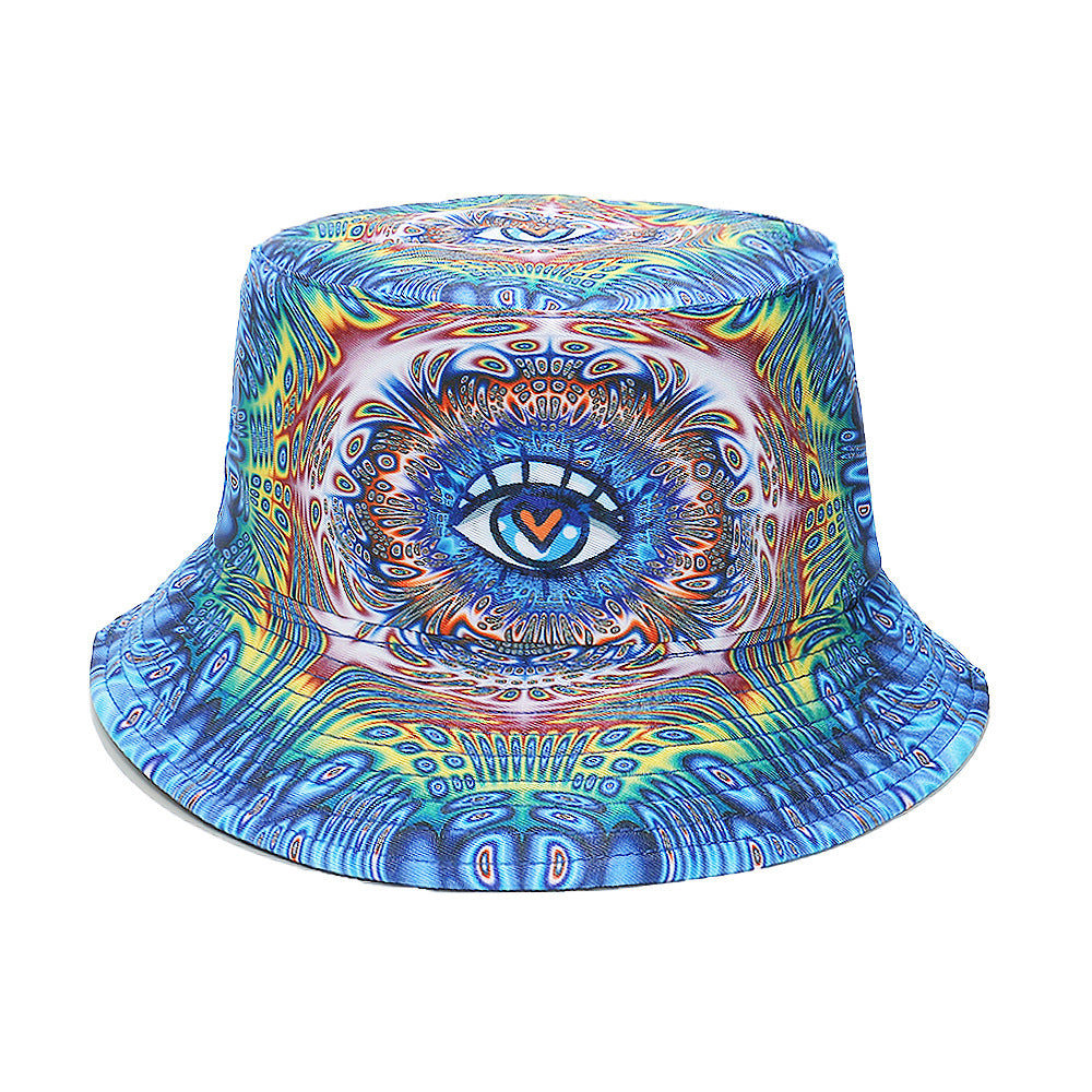 New Personalized Hip Hop Beach Traveling-cap Three-dimensional Eyes Fisherman Hat