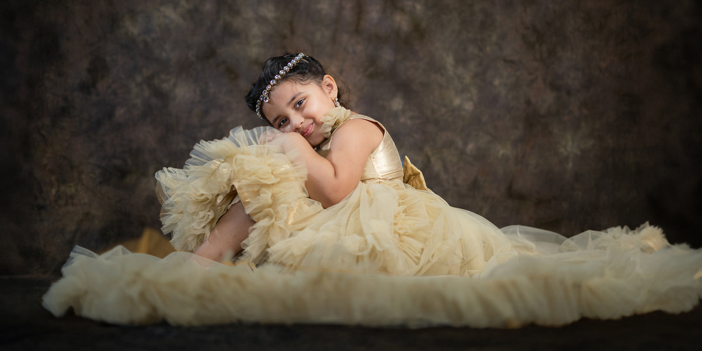 High low gown for kid