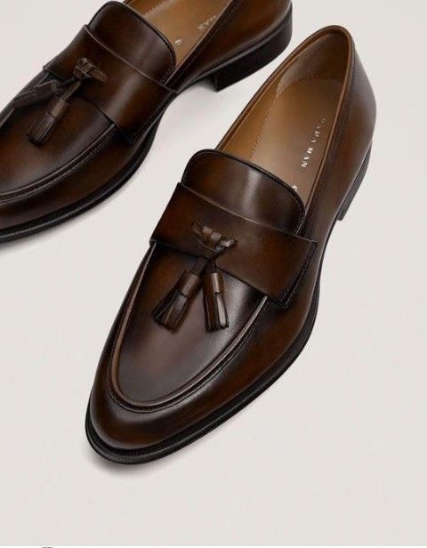 Leather shoes
