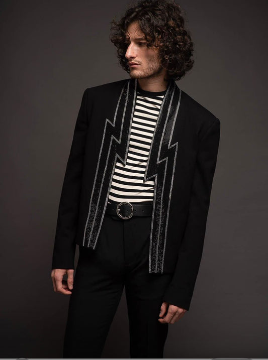 Designer Black Blazer
