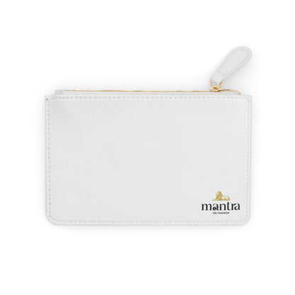 Chic Mini Clutch Bag - Stylish White Accessory with Lion Design