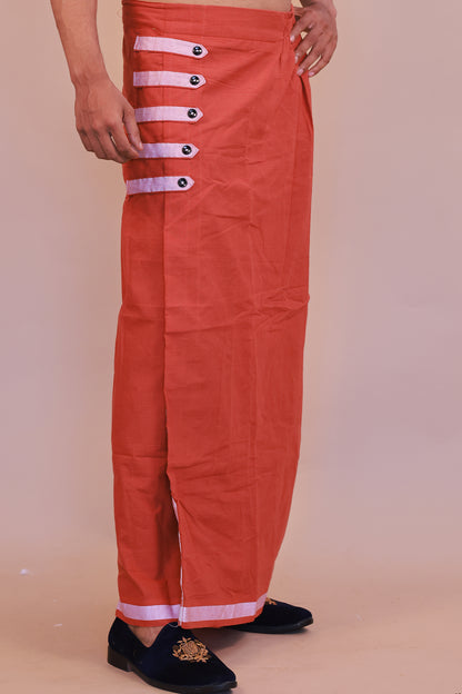 Easy-Wear RelaxFit Orange lungi