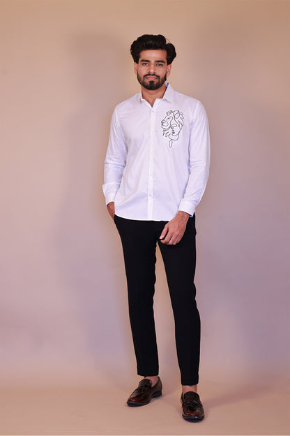 LionHeart Fusion Embroidery Shirt